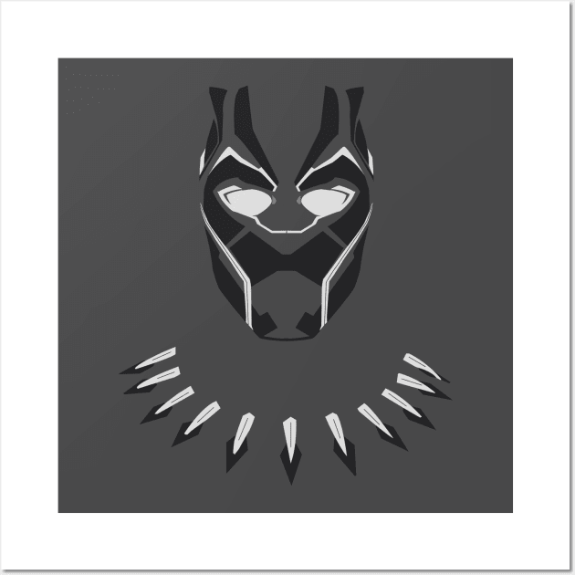 Black Panther Wall Art by rahalarts